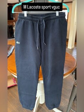 Medium Lacoste Sport black jogger sweatpants